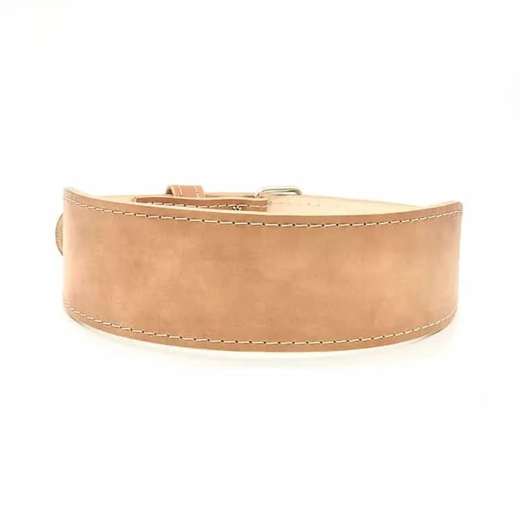 Pioneer Fitness Training Belt – 6.5mm thick – 4" wide (Treated Leather)
