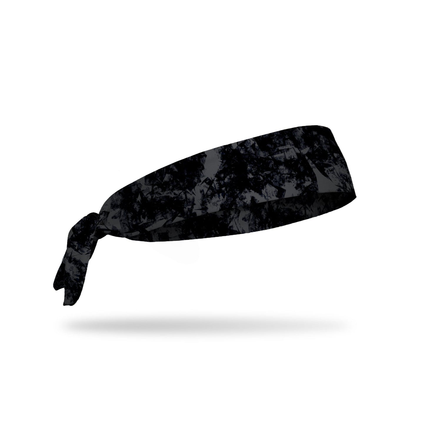 JUNK Gridiron Black Grey Headband (Flex Tie)
