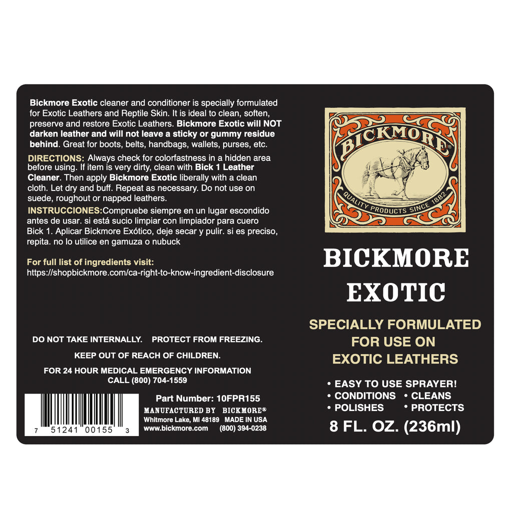 Bickmore Exotic Conditioner (8 oz / 236ml)