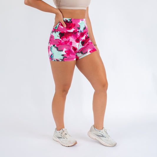 FLEO Magenta Wish Shorts (True High Contour)