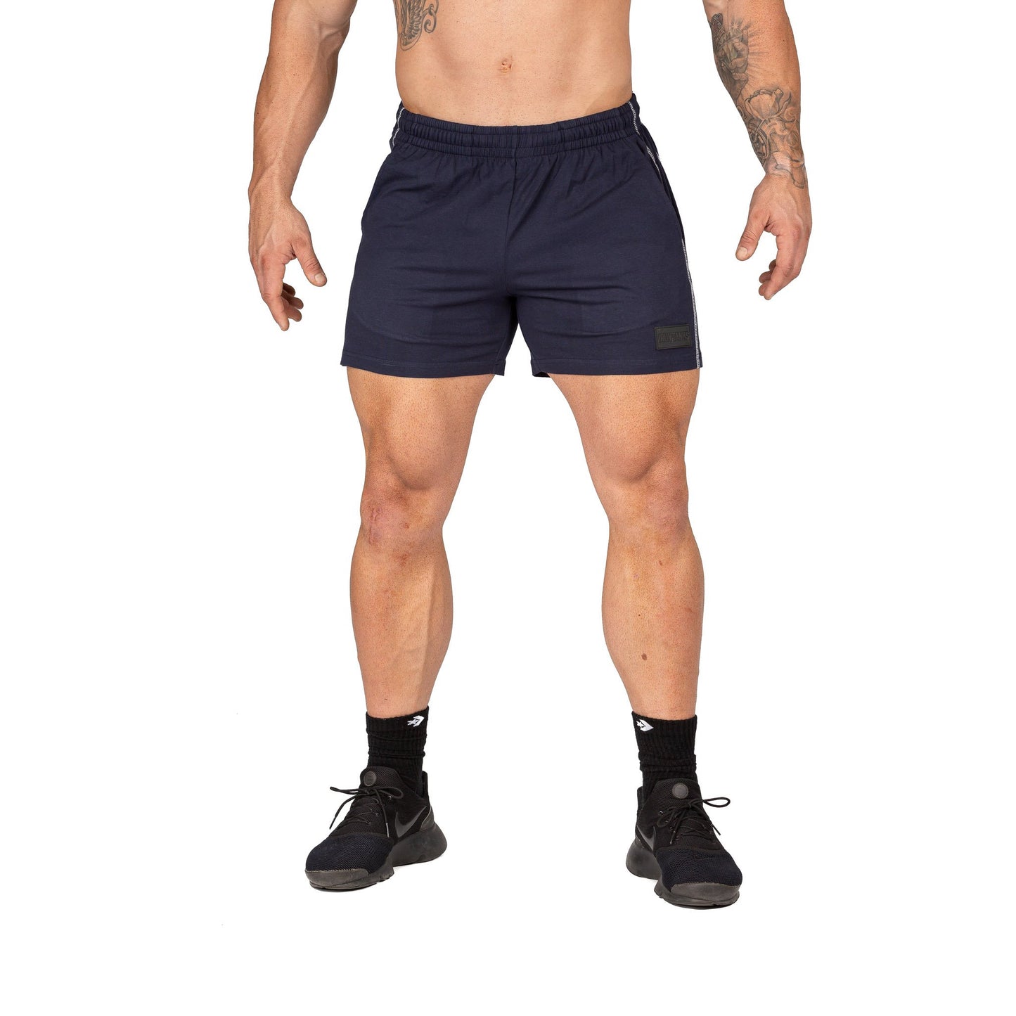 Iron Tanks Men's N1 Classic Shorts II (Navy Blue)