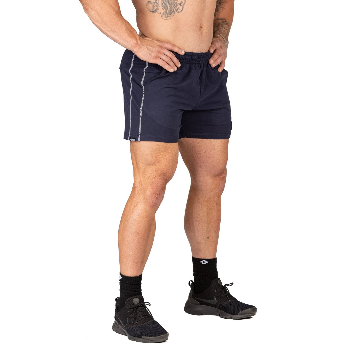 Iron Tanks Men's N1 Classic Shorts II (Navy Blue)