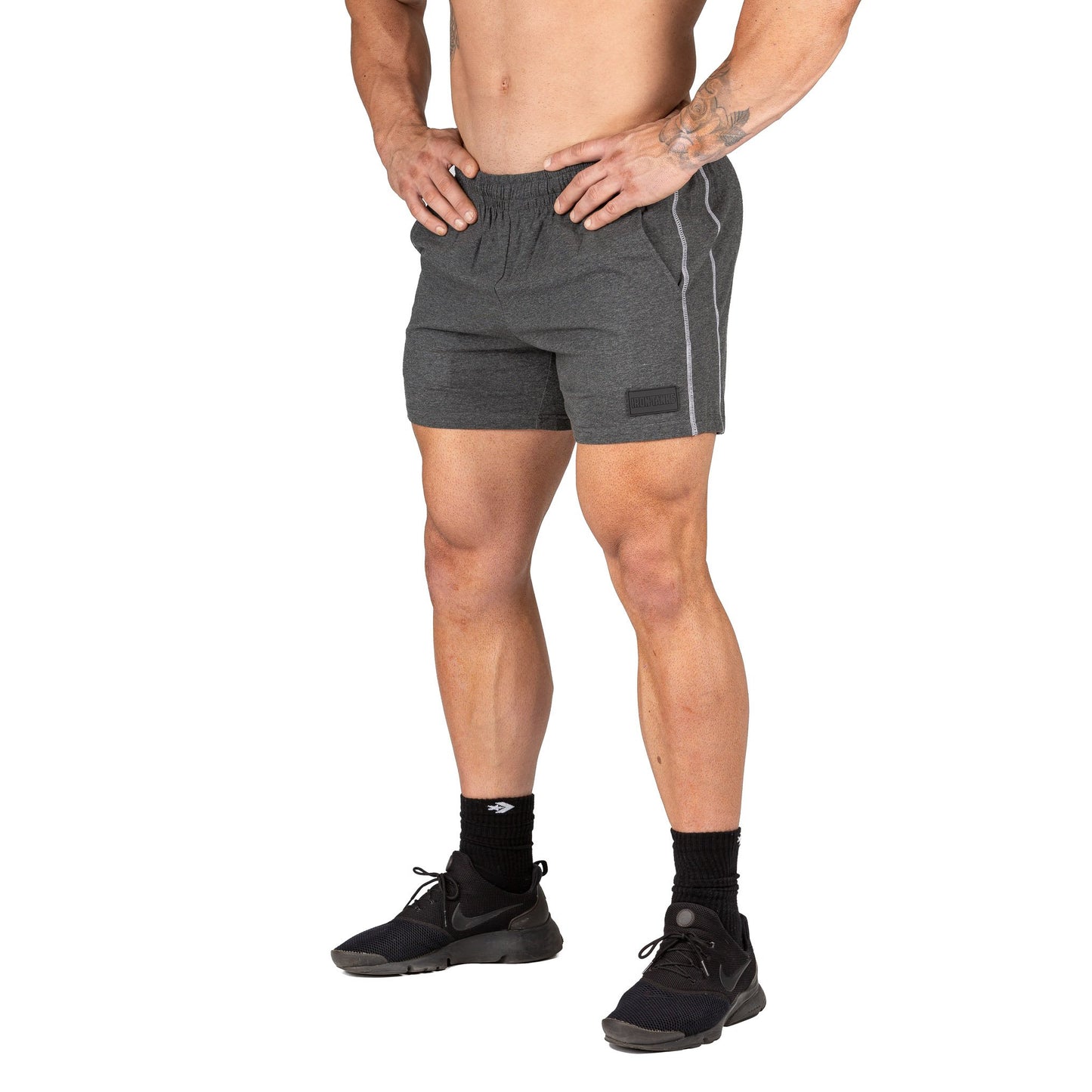 Iron Tanks Men's N1 Classic Shorts II (Charcoal)