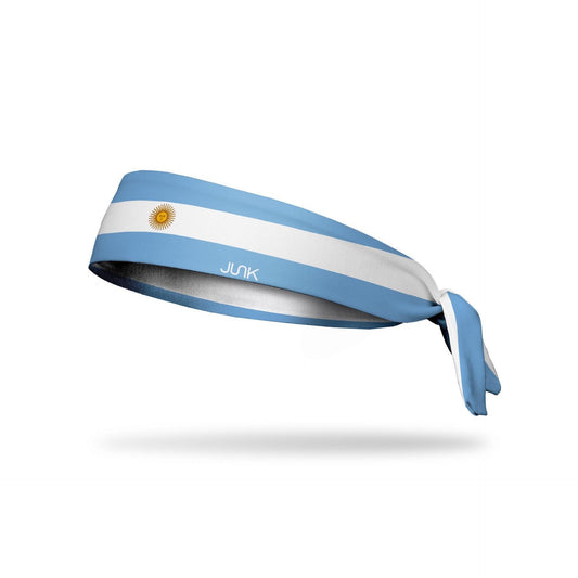 JUNK Argentina Flag Headband (Flex Tie)
