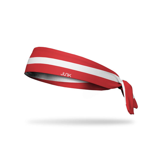 JUNK Austria Flag Headband (Flex Tie)