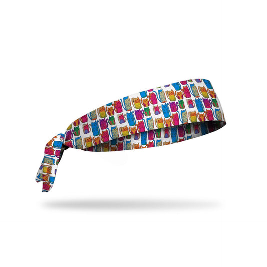 JUNK Cats on Parade Headband (Flex Tie)