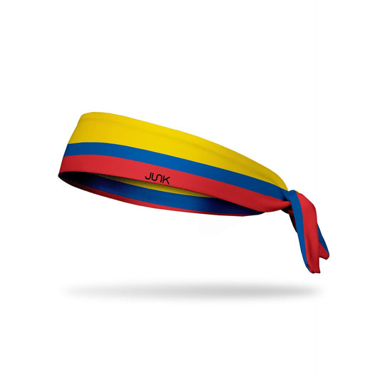 JUNK Colombia Flag Headband (Flex Tie)