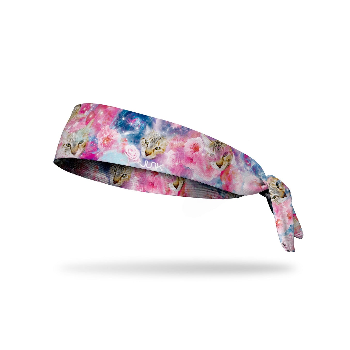 JUNK Galactic Garden Catz Headband (Flex Tie)