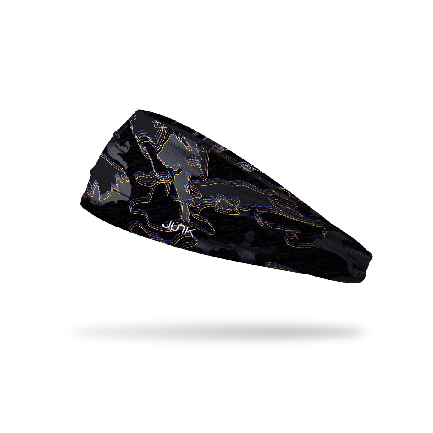 JUNK Glitch Camo Black Headband (Big Bang Lite)