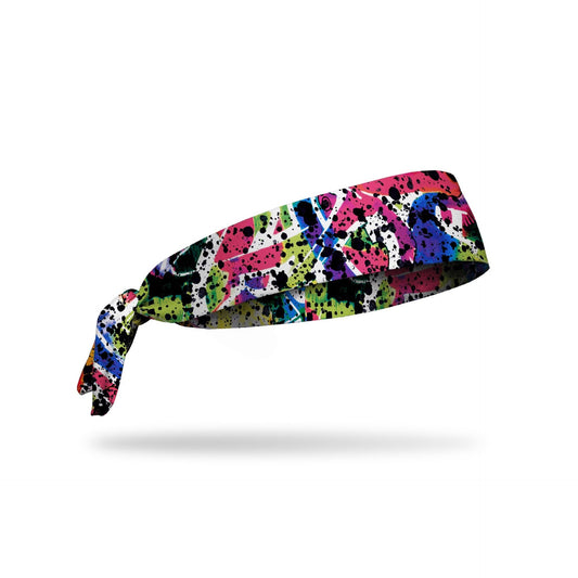 JUNK Graffiti Splatter Headband (Flex Tie)