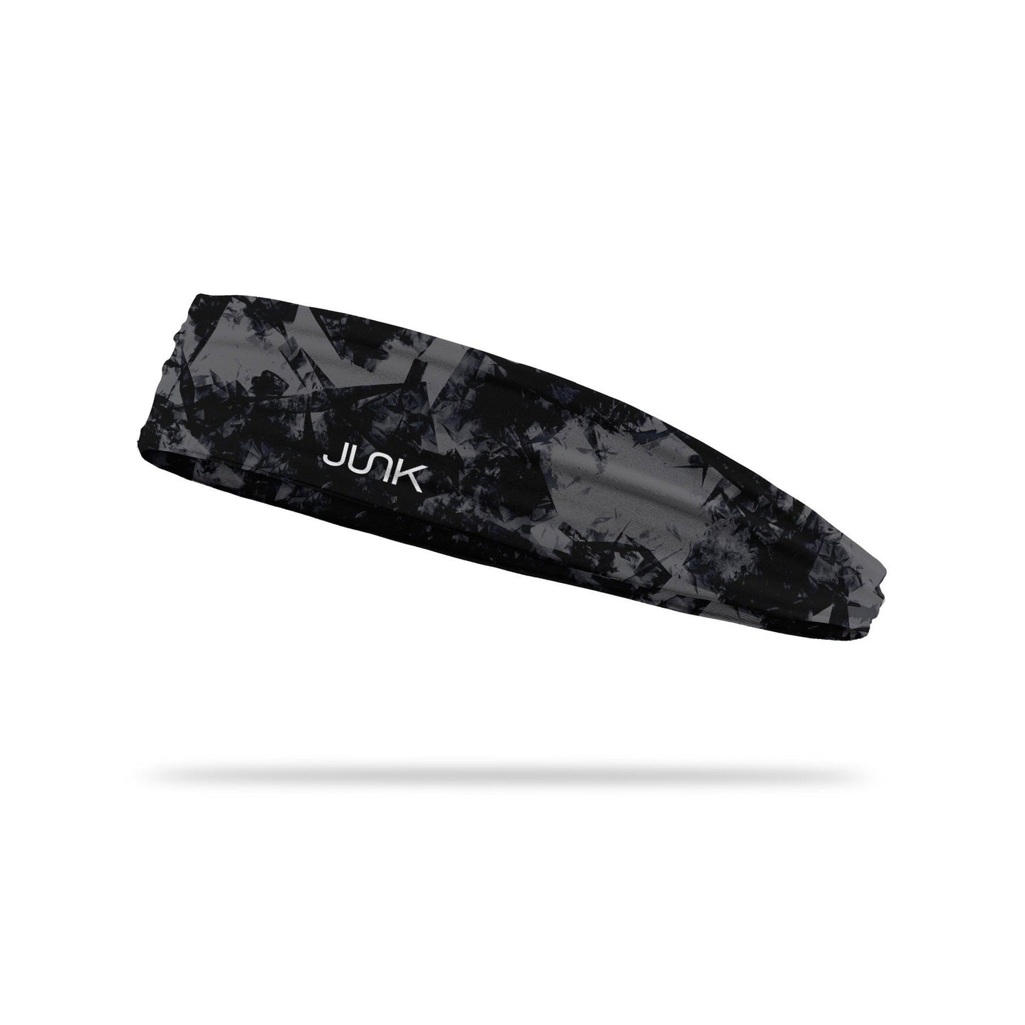JUNK Gridiron Black Grey Headband (Infinity)
