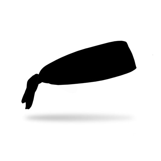 JUNK Jet Black Headband (Flex Tie)