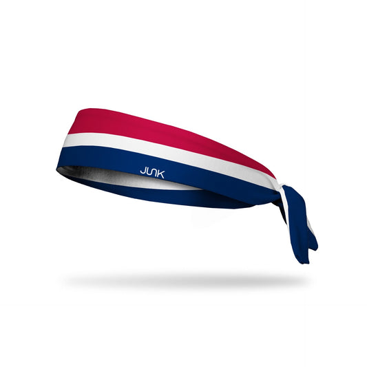 JUNK Netherlands Flag Headband (Flex Tie)