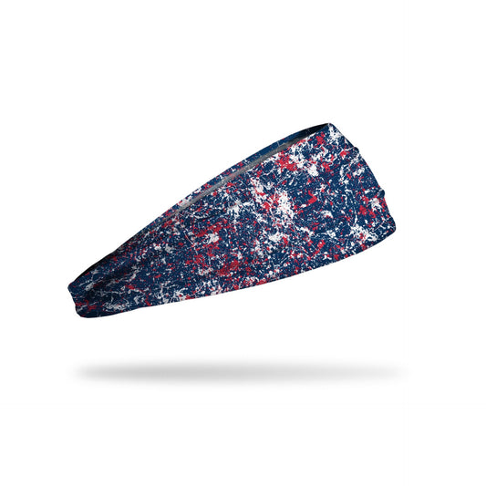 JUNK Patriotic Paint Splatter Headband (Big Bang Lite)