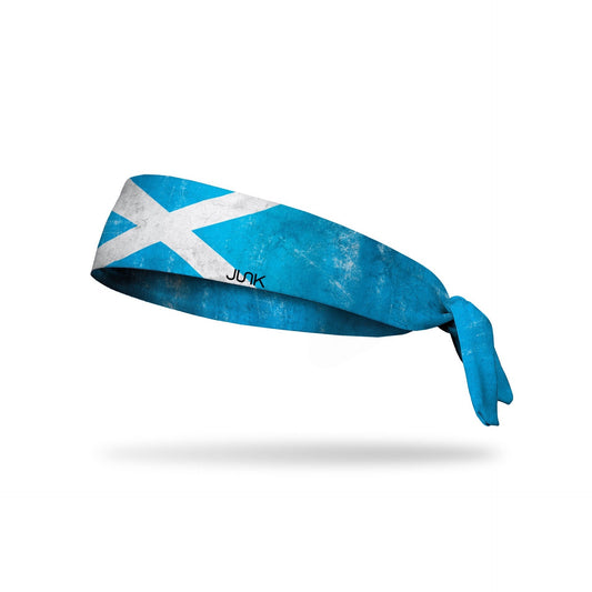 JUNK Scotland Grunge Flag Headband (Flex Tie)