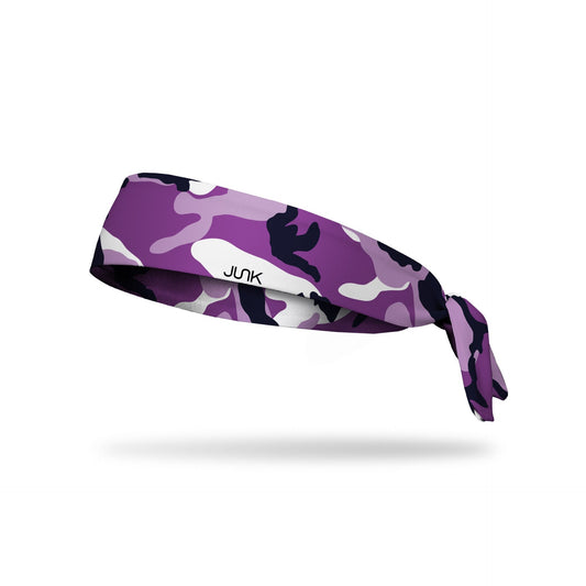 JUNK Violet Vengeance Headband (Flex Tie)
