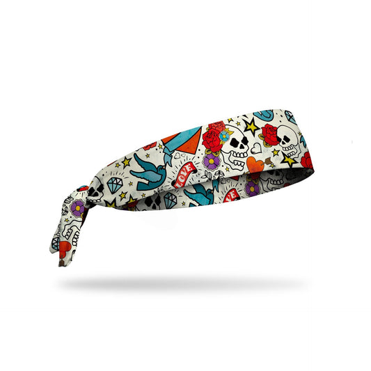 JUNK Wreckless Hearts Headband (Flex Tie)