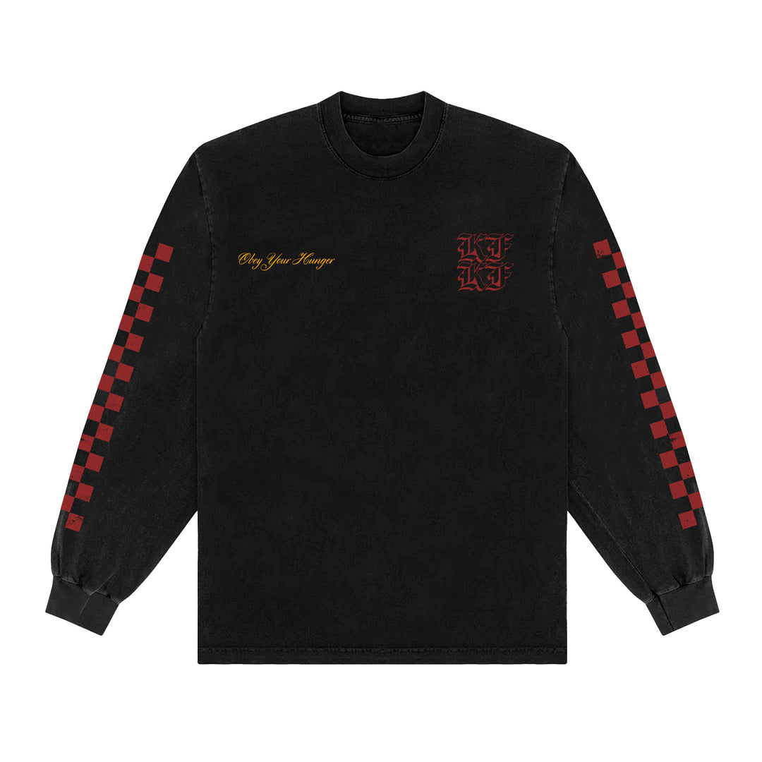 Kinda Fit Kinda Fat Hot N' Ready Premium Oversized Longsleeve Tee