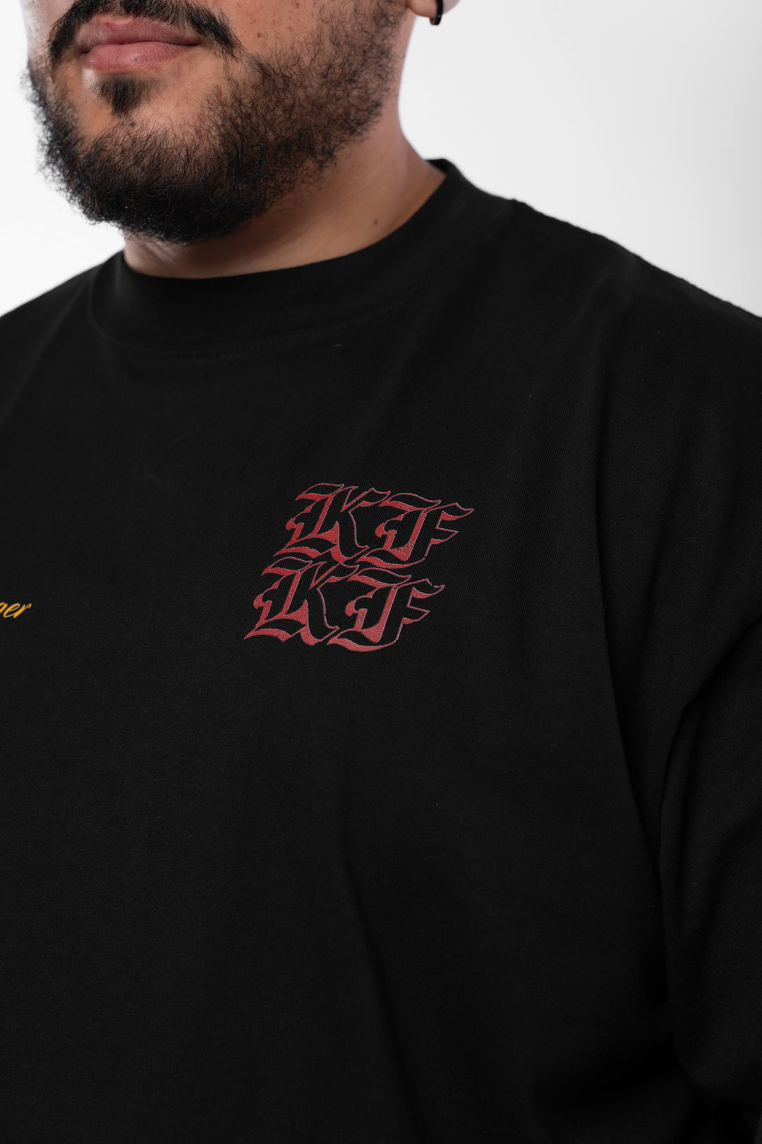 Kinda Fit Kinda Fat Hot N' Ready Premium Oversized Longsleeve Tee