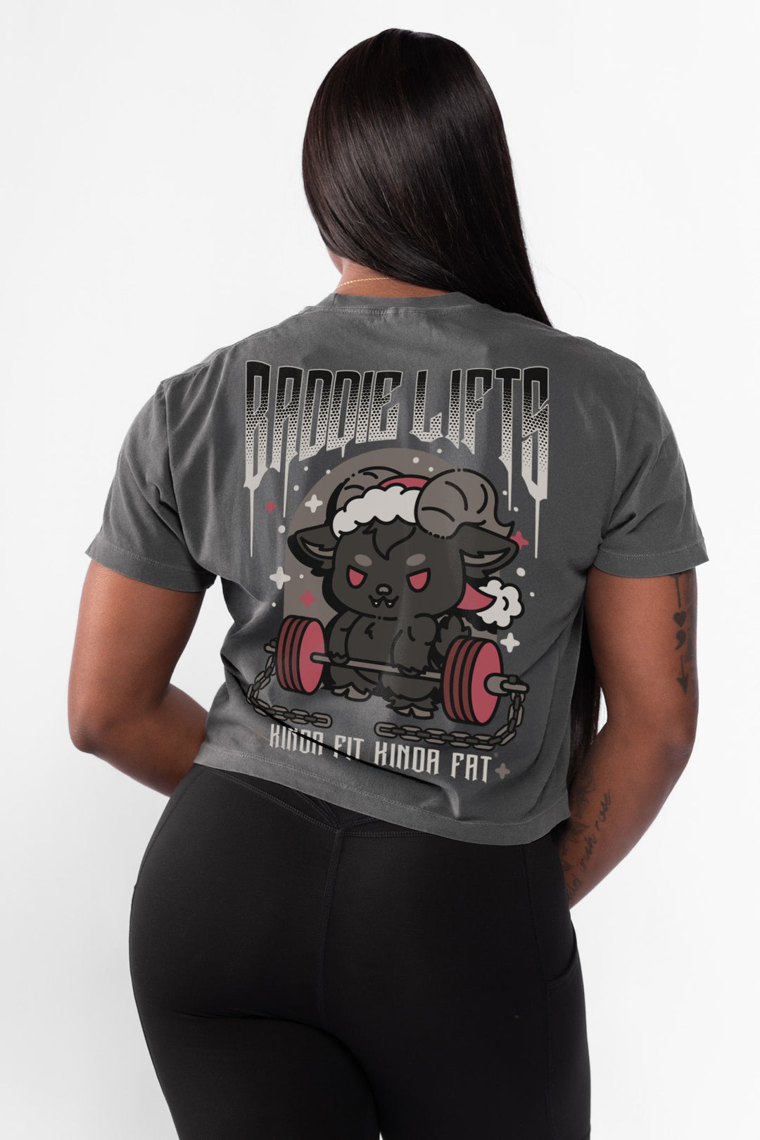 Kinda Fit Kinda Fat Baddie Lifts Boxy Tee