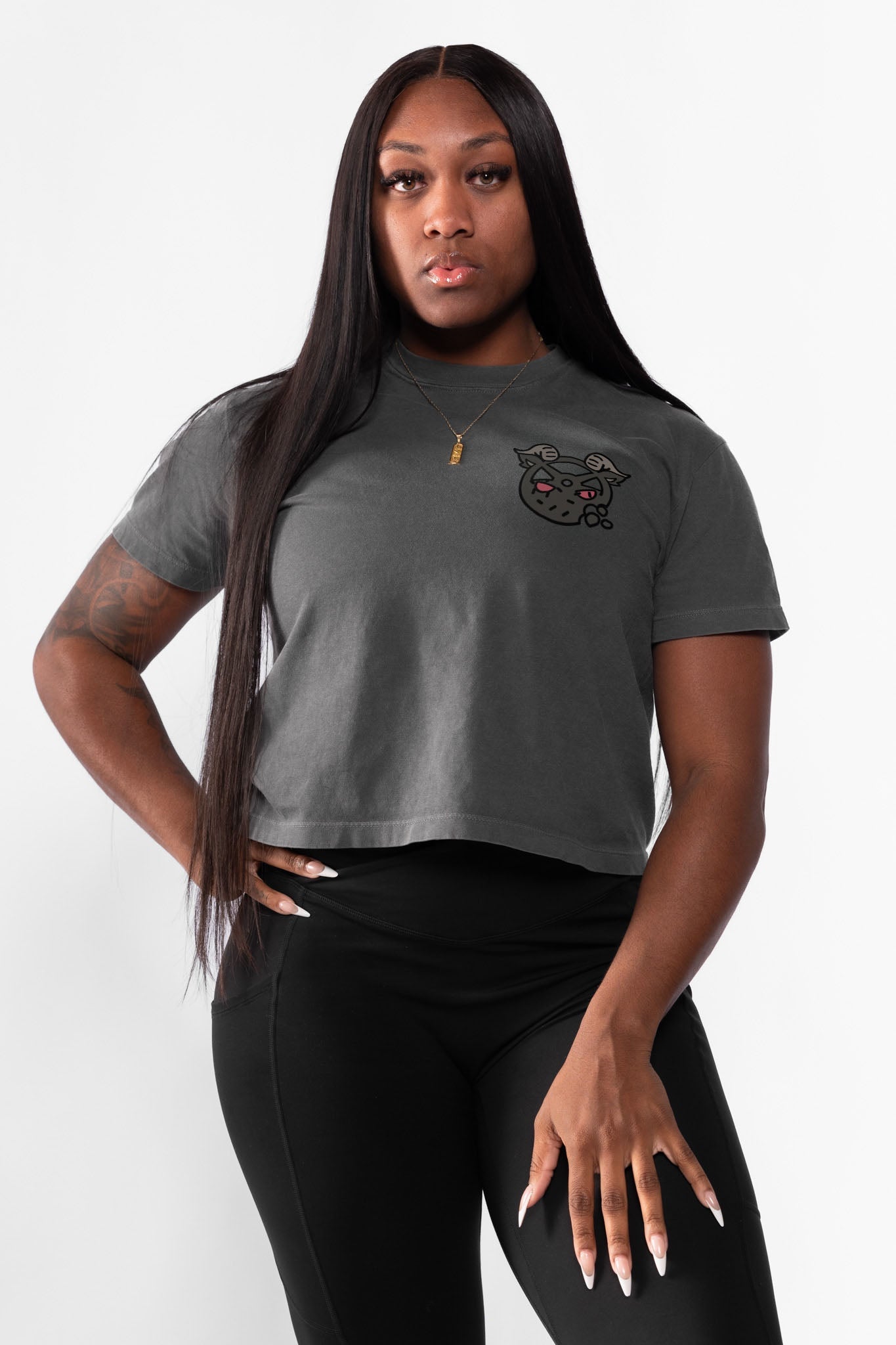 Kinda Fit Kinda Fat Baddie Lifts Boxy Tee