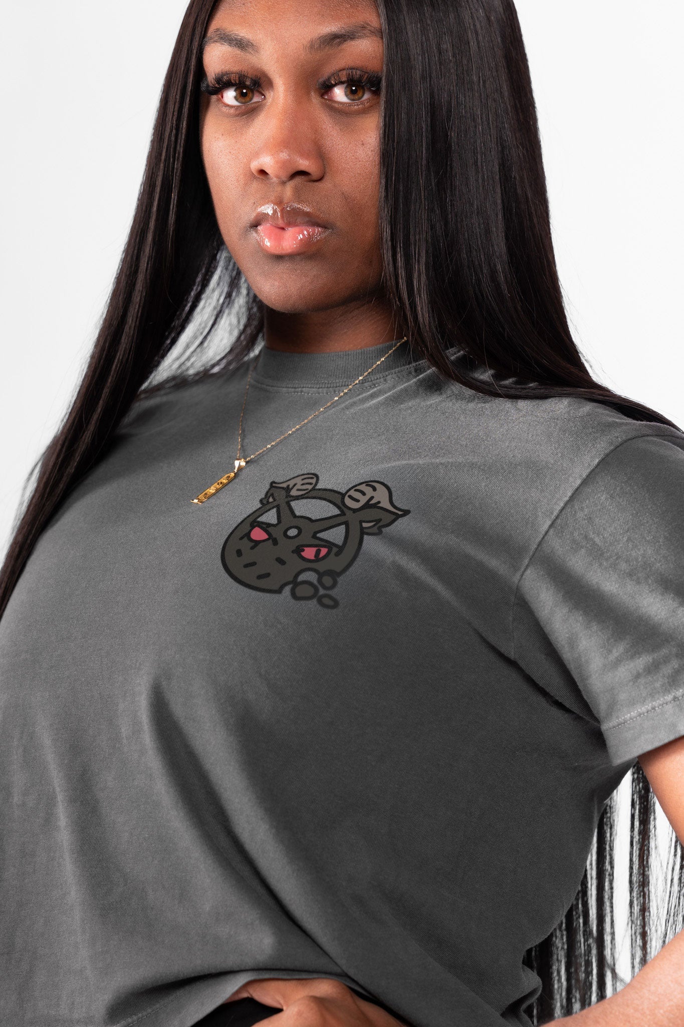 Kinda Fit Kinda Fat Baddie Lifts Boxy Tee