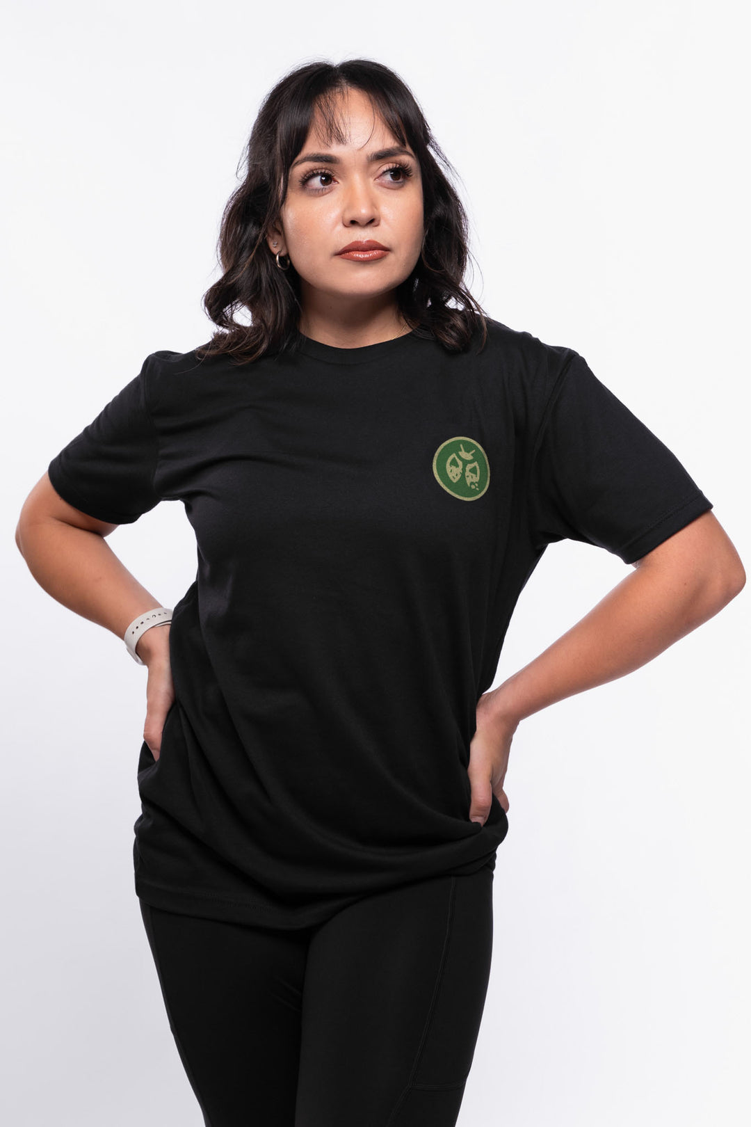 Kinda Fit Kinda Fat Bufferfree Tee (Black)