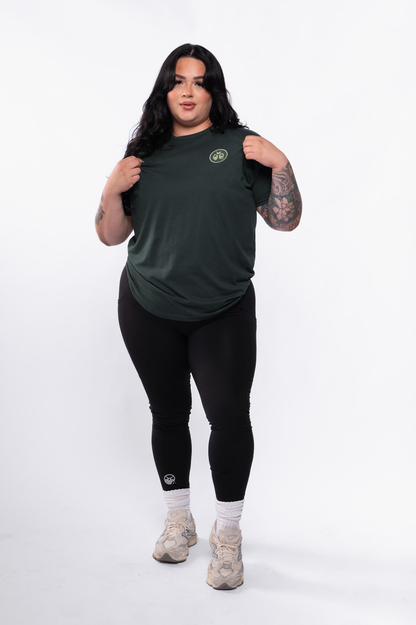 Kinda Fit Kinda Fat Bufferfree Tee (Green)