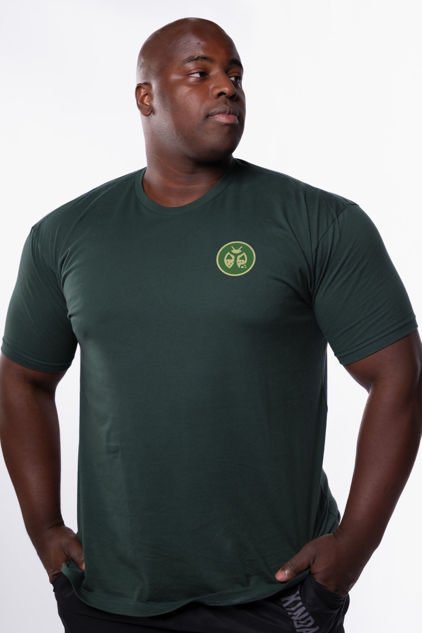 Kinda Fit Kinda Fat Bufferfree Tee (Green)