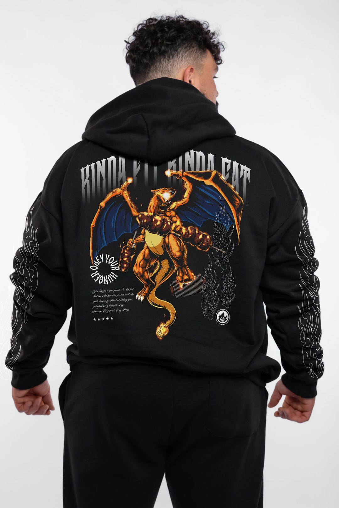 Kinda Fit Kinda Fat Charbeque Hoodie