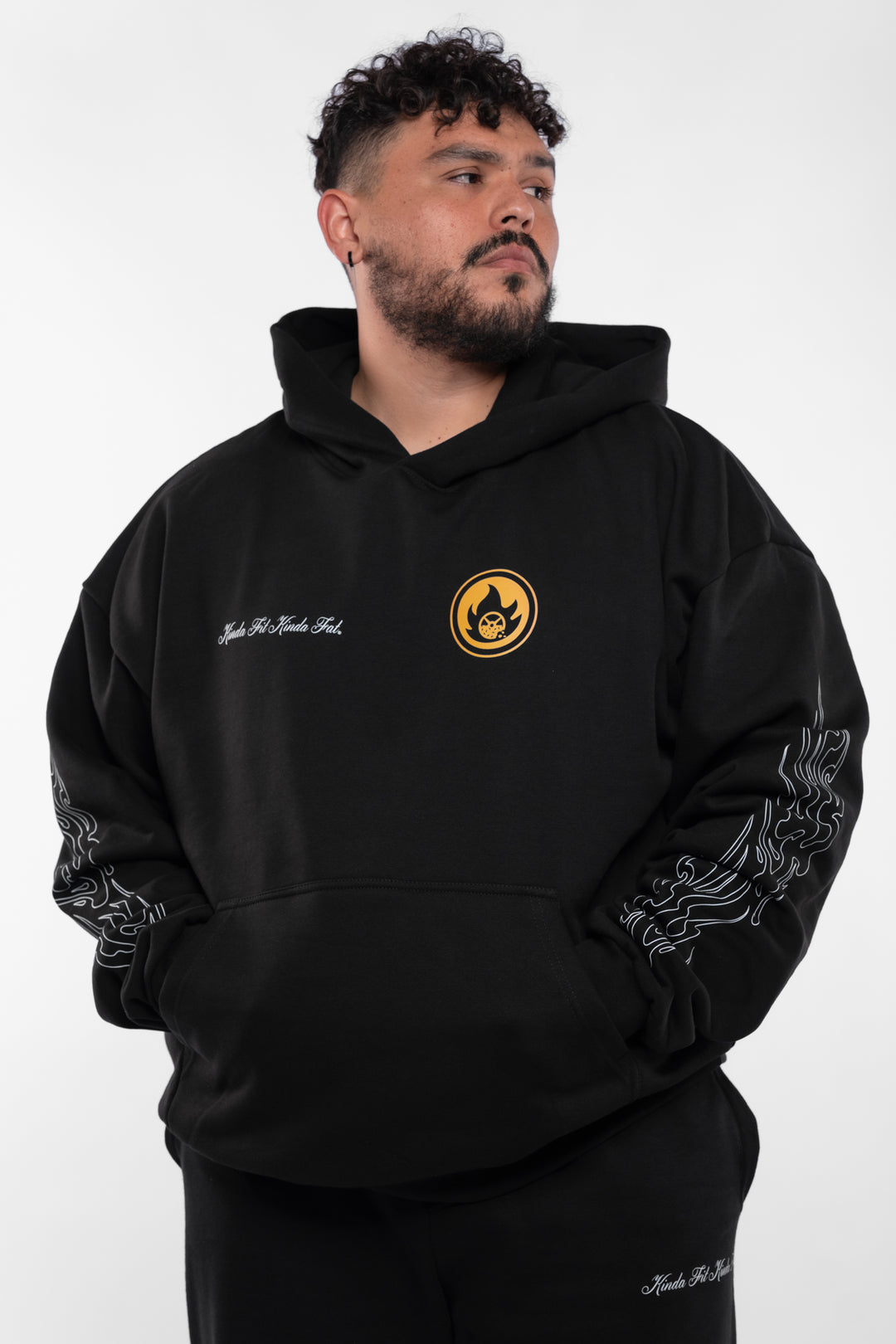 Kinda Fit Kinda Fat Charbeque Hoodie