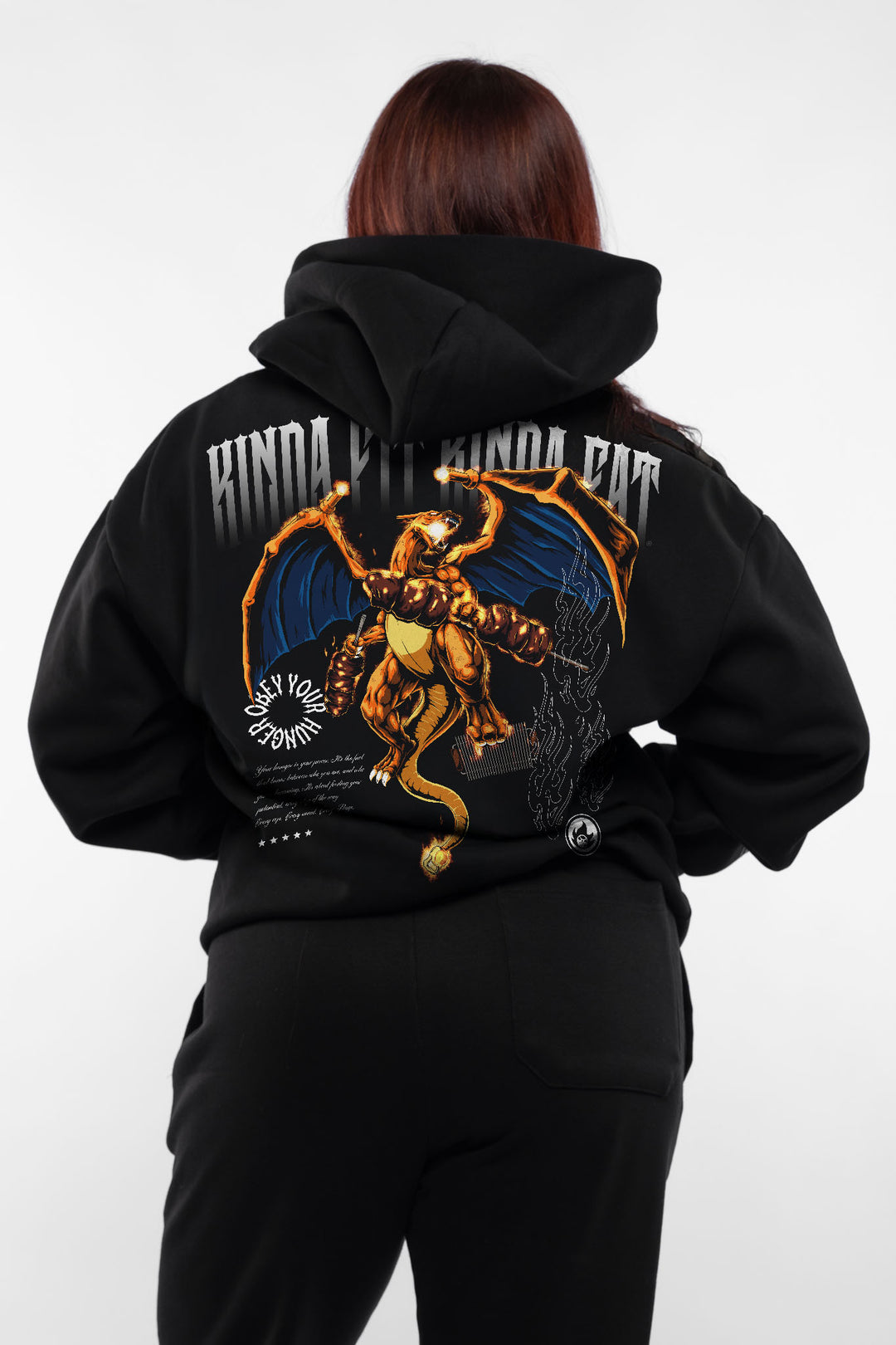Kinda Fit Kinda Fat Charbeque Hoodie