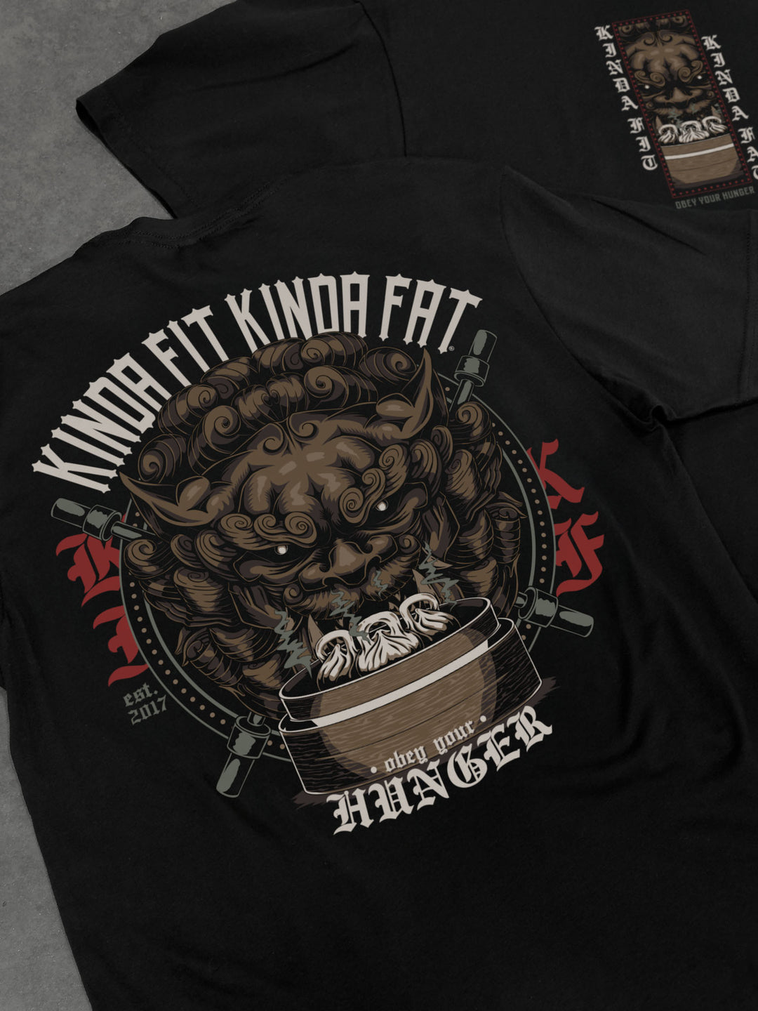 Kinda Fit Kinda Fat Gymsum Guardian Tee