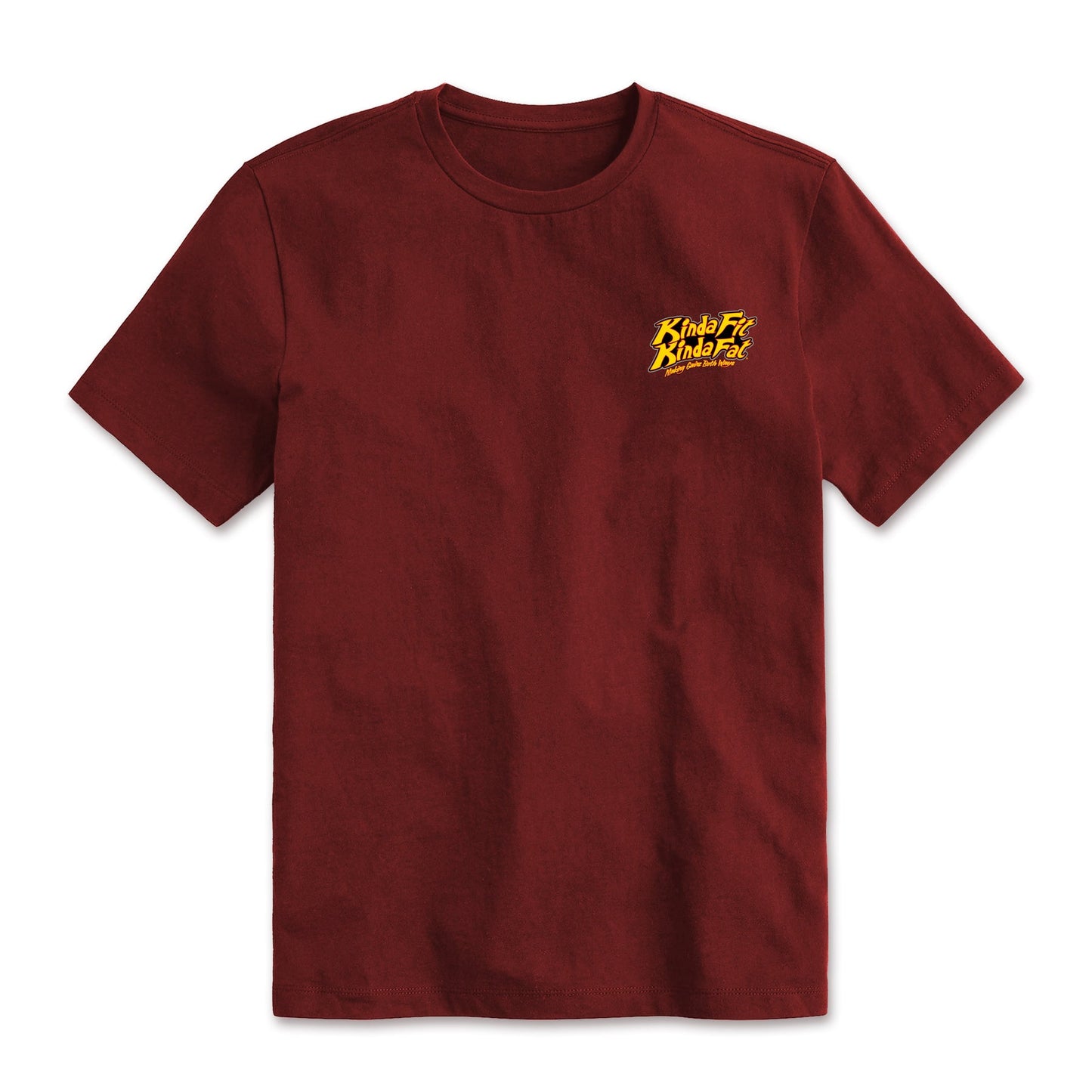 Kinda Fit Kinda Fat Hot Chestos Tee (Red)
