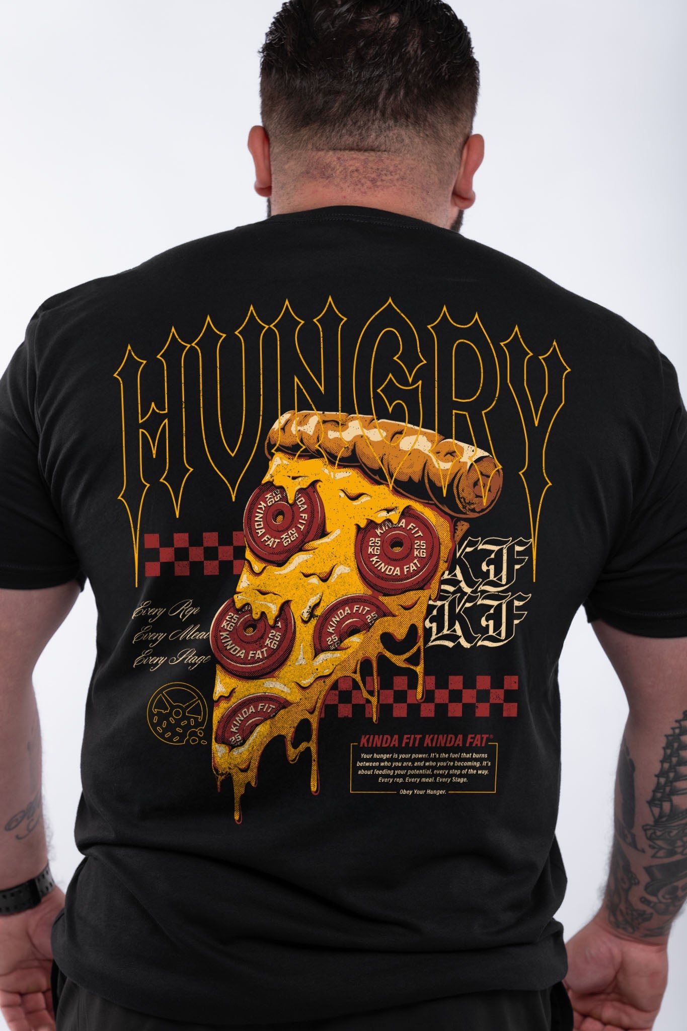 Kinda Fit Kinda Fat Hot N' Ready Tee