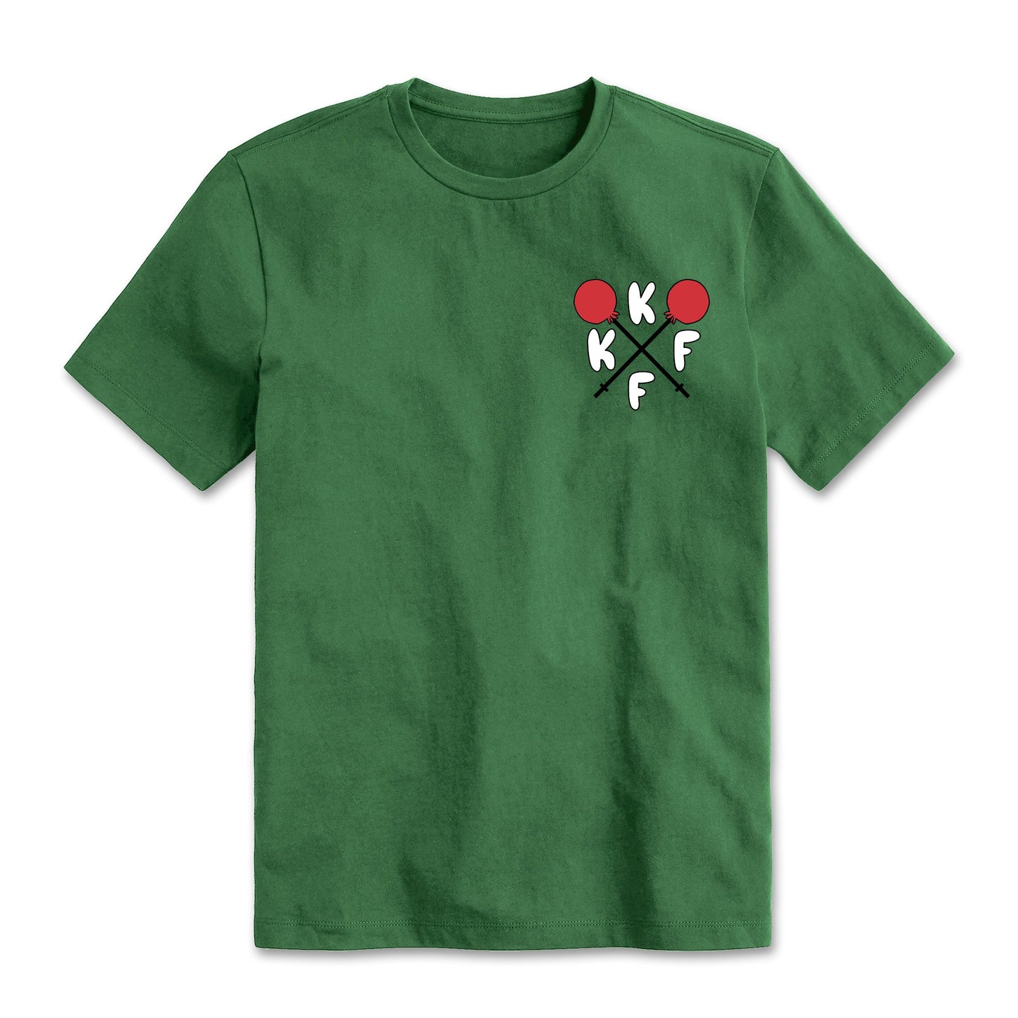 Kinda Fit Kinda Fat How Many Lifts? Tee (Green)