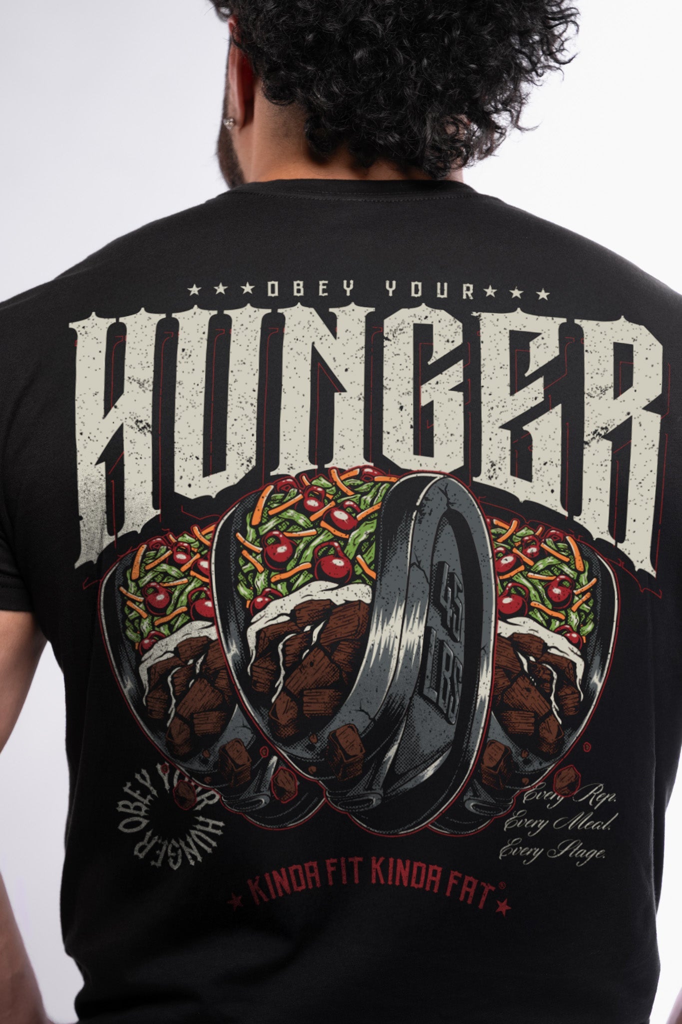 Kinda Fit Kinda Fat Iron Taco Tee