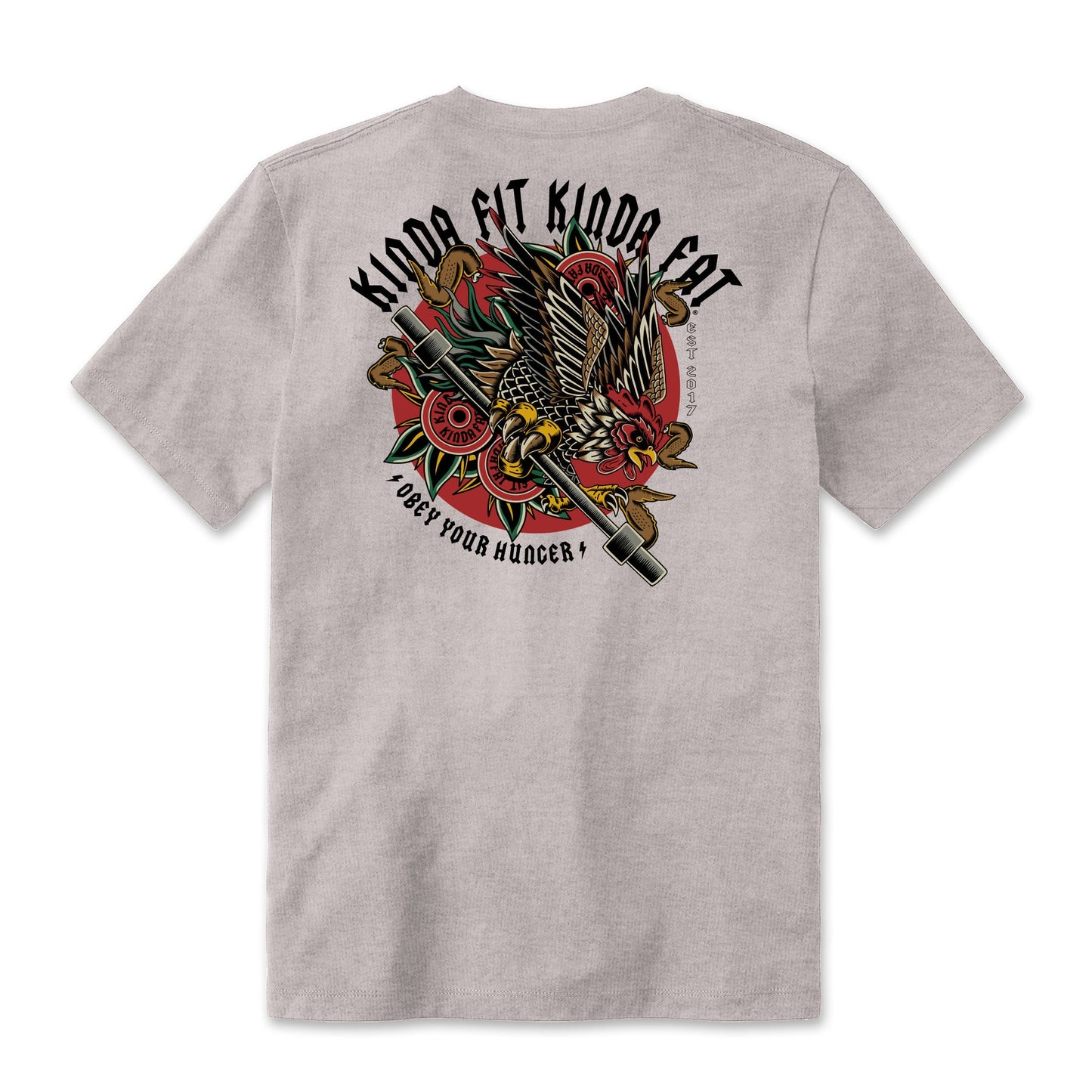 Kinda Fit Kinda Fat Iron Wings Tee (Beige)