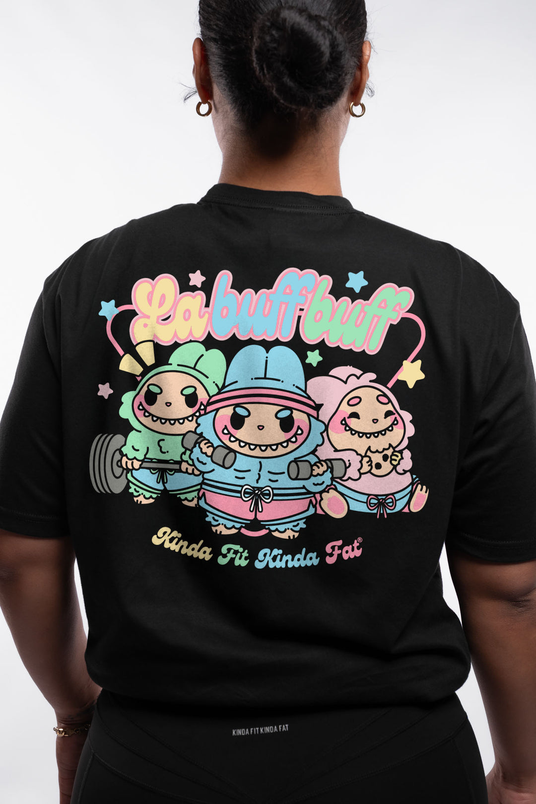 Kinda Fit Kinda Fat Labuffbuff Tee