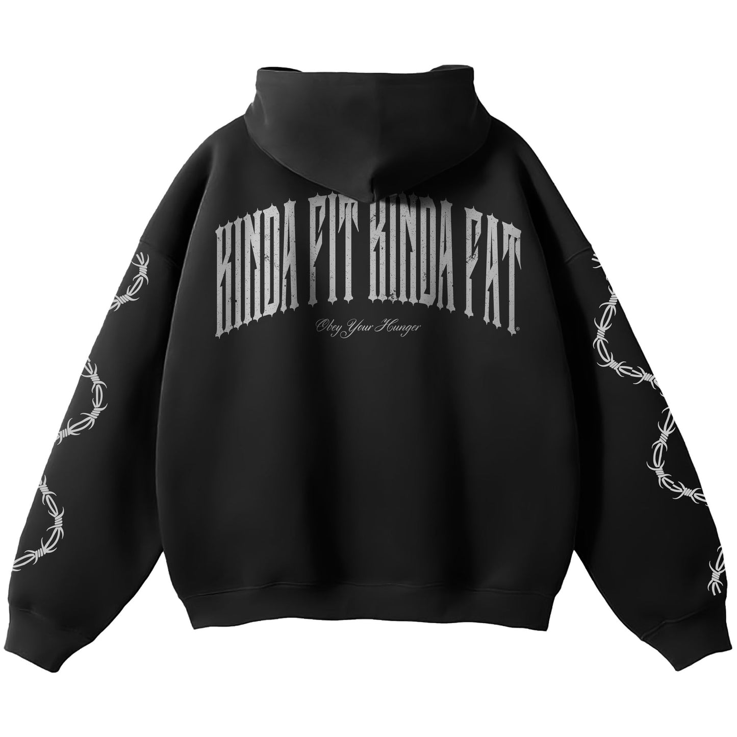 Kinda Fit Kinda Fat Obey Your Hunger Hoodie