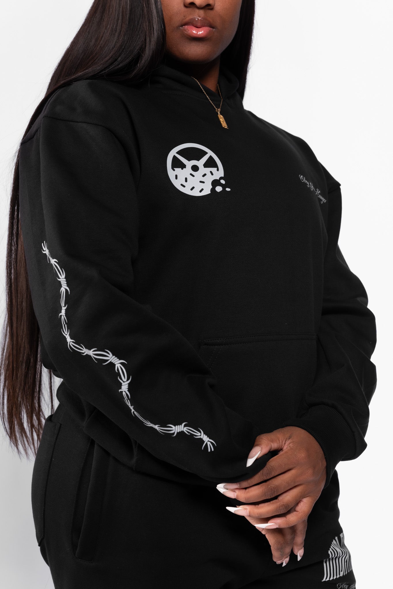 Kinda Fit Kinda Fat Obey Your Hunger Hoodie