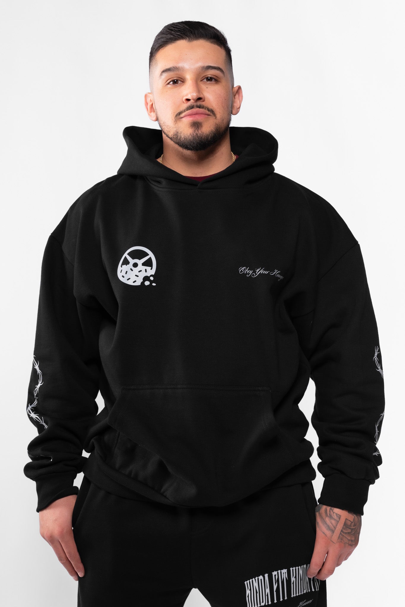 Kinda Fit Kinda Fat Obey Your Hunger Hoodie