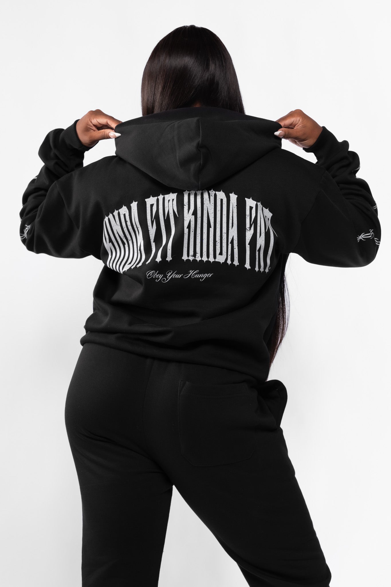 Kinda Fit Kinda Fat Obey Your Hunger Hoodie
