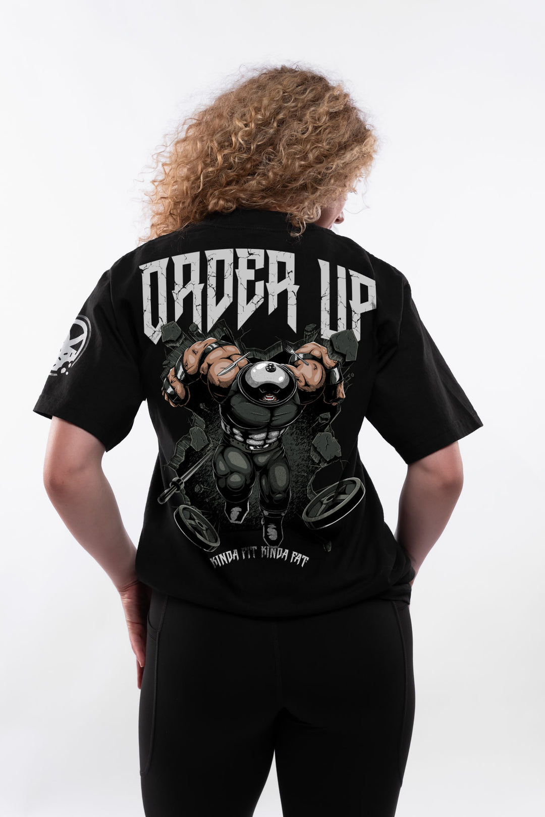 Kinda Fit Kinda Fat Order Up Premium Oversized Tee