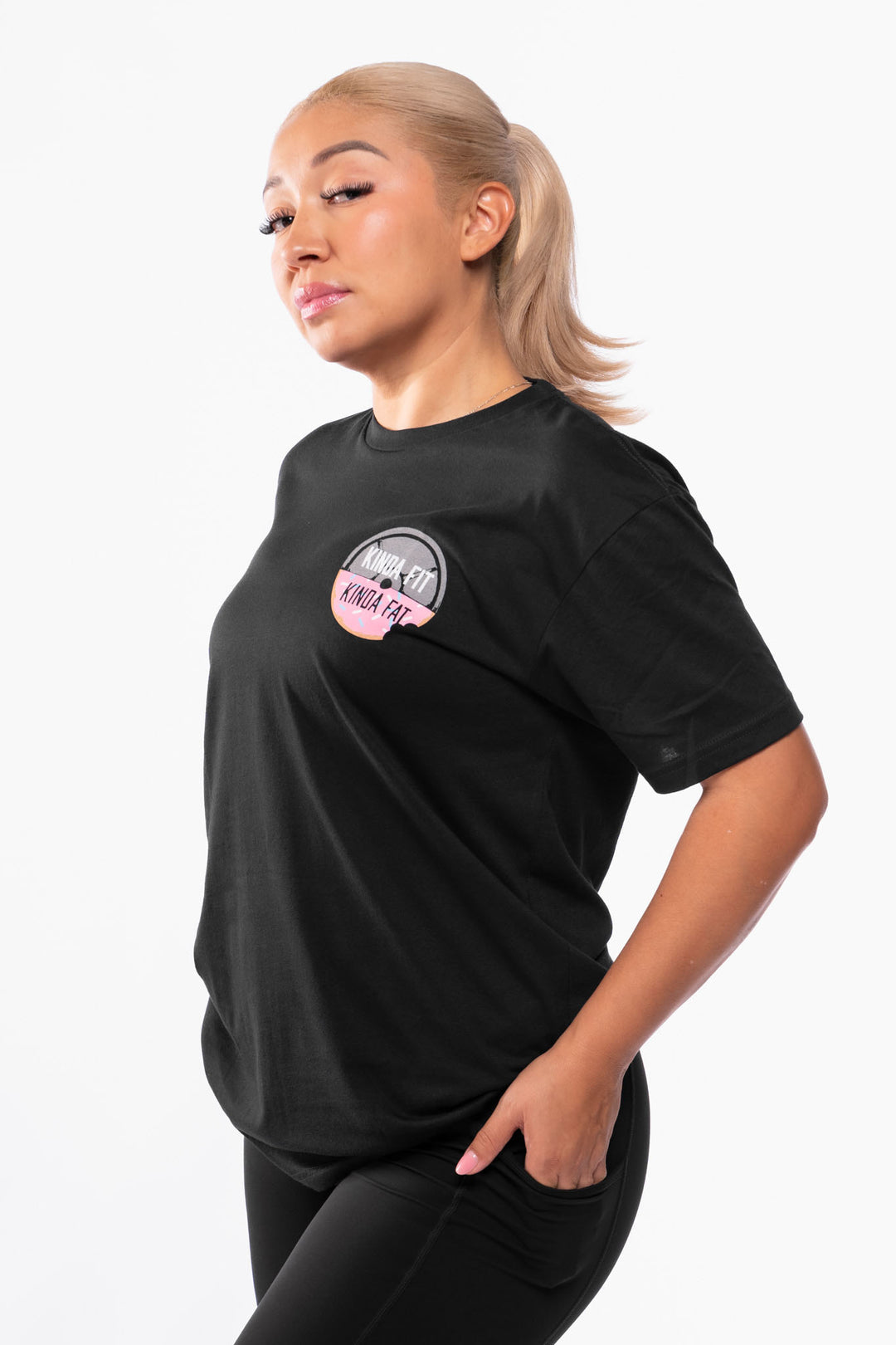 Kinda Fit Kinda Fat Original Donut Weight Tee