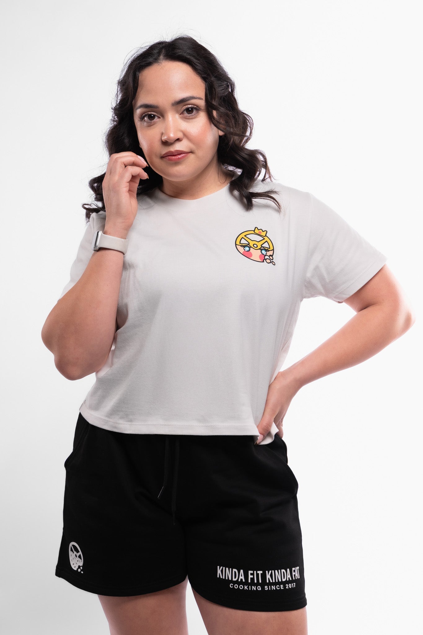 Kinda Fit Kinda Fat Power Princess Boxy Tee