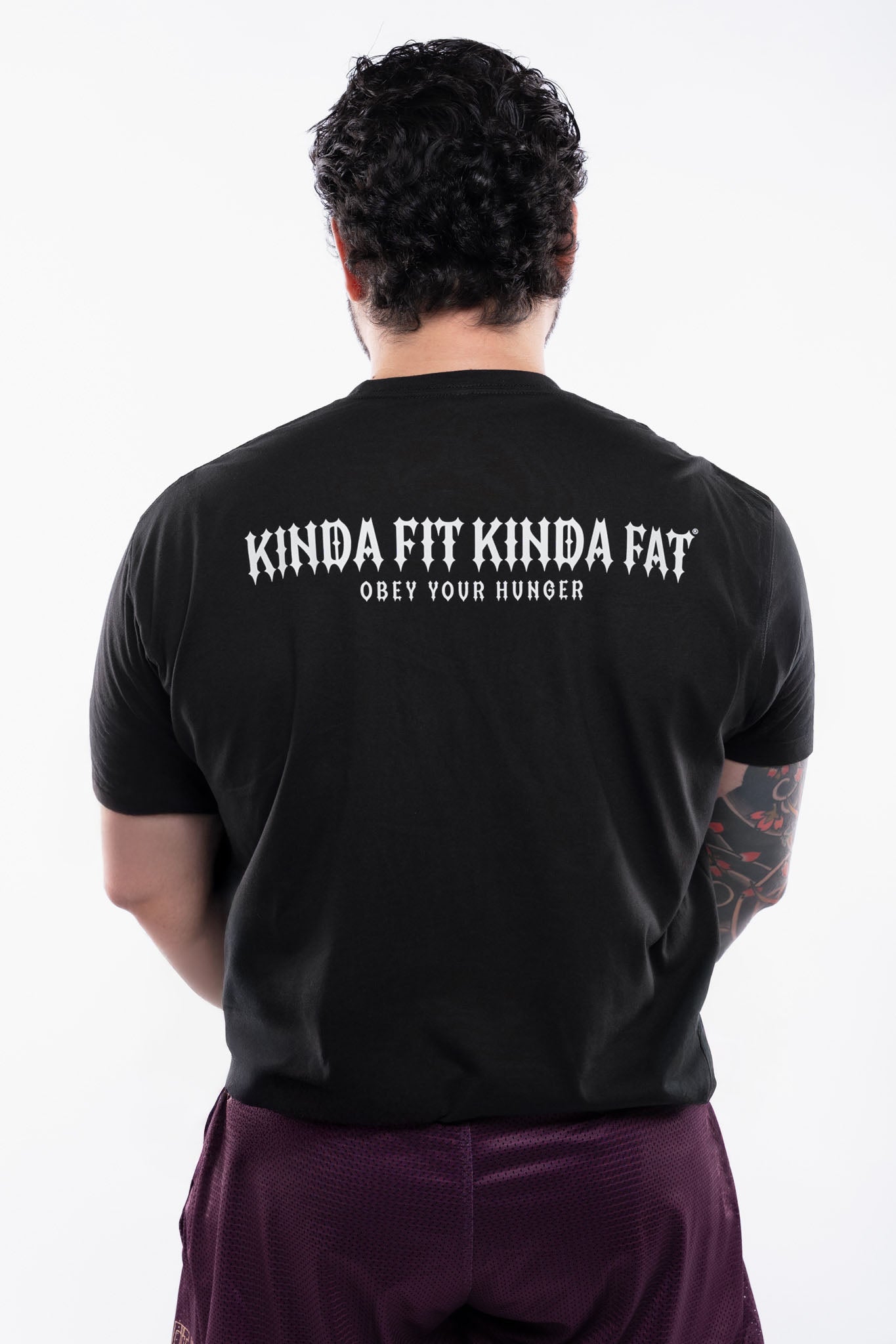 Kinda Fit Kinda Fat Sharpen Tee (Black)