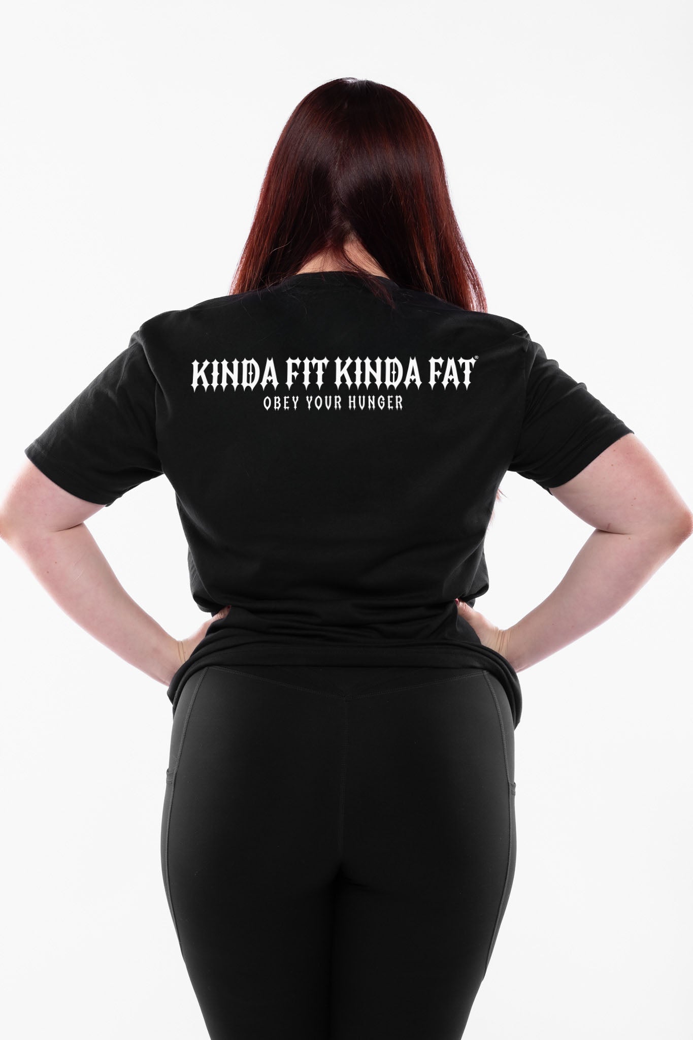 Kinda Fit Kinda Fat Sharpen Tee (Black)