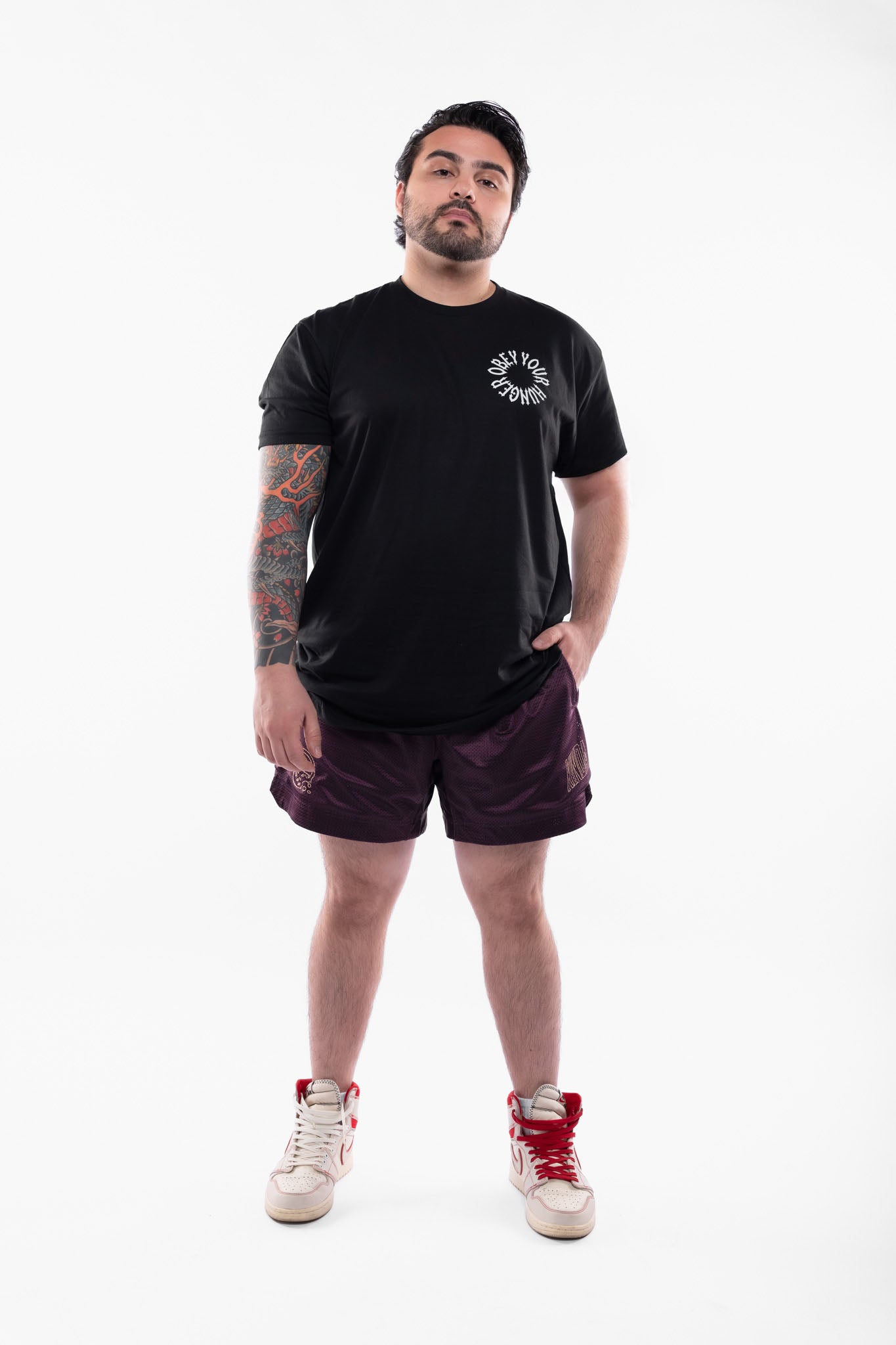 Kinda Fit Kinda Fat Sharpen Tee (Black)