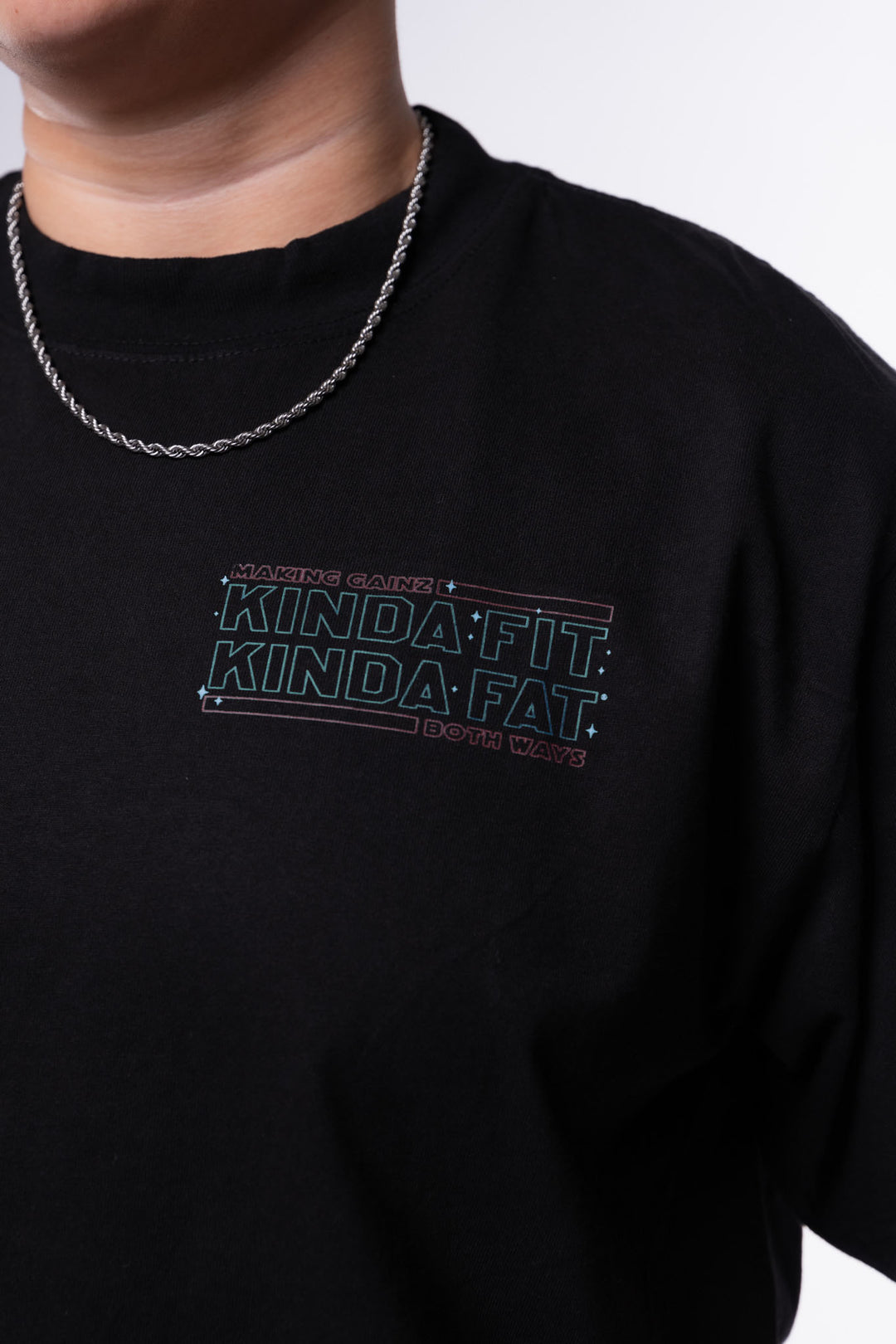 Kinda Fit Kinda Fat Strongtrooper Premium Oversized Tee